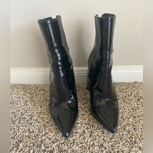 Black booties
